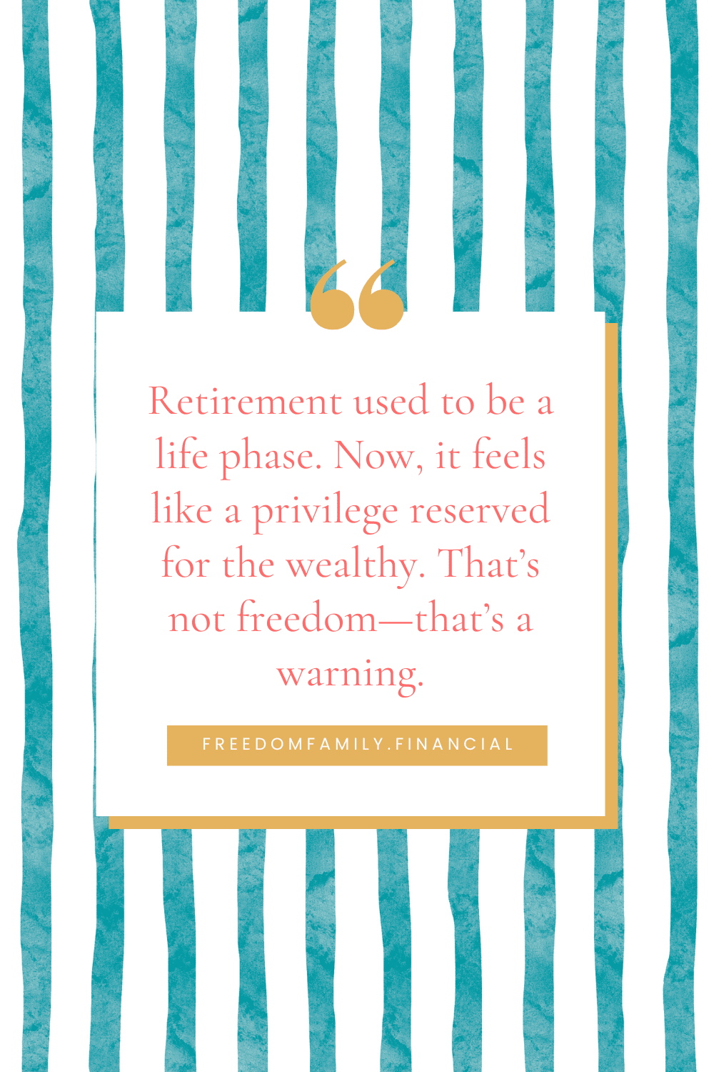 Retirement Crisis in Canada